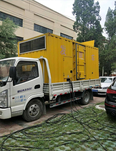蓬江发电车出租-柴油发电机组排烟系统设计要求及其考虑因素