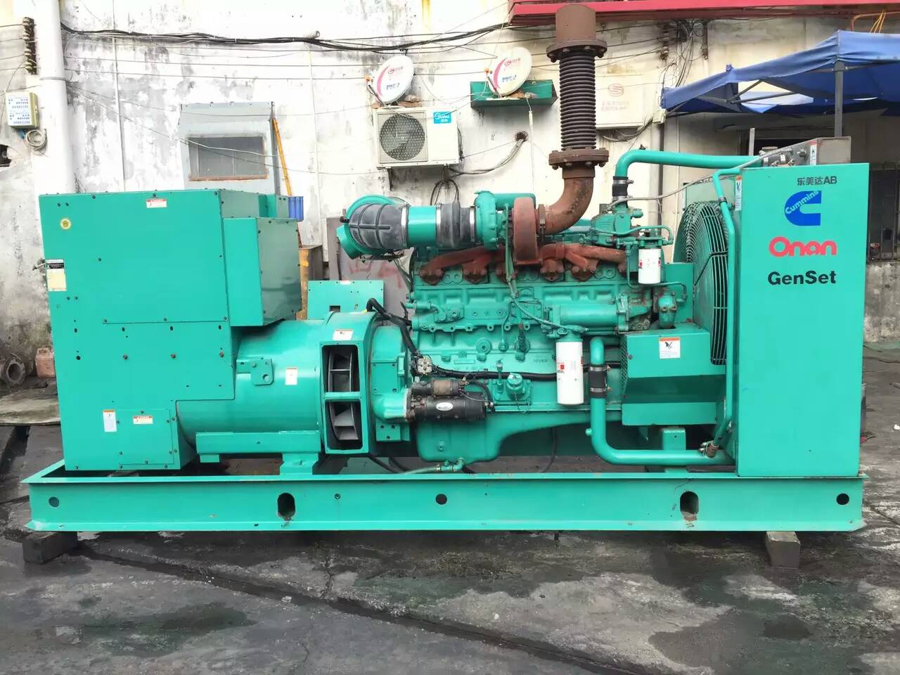 蓬江租赁发电机-柴油发电机不正常冒烟的原因