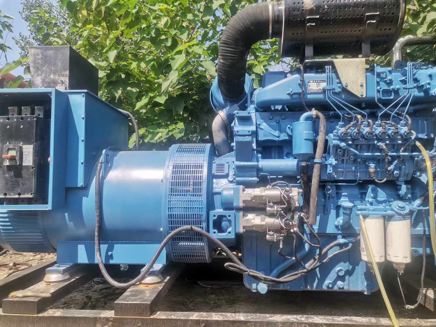 蓬江详细说明降低 800kW 柴油发电机输出电流波动的方法